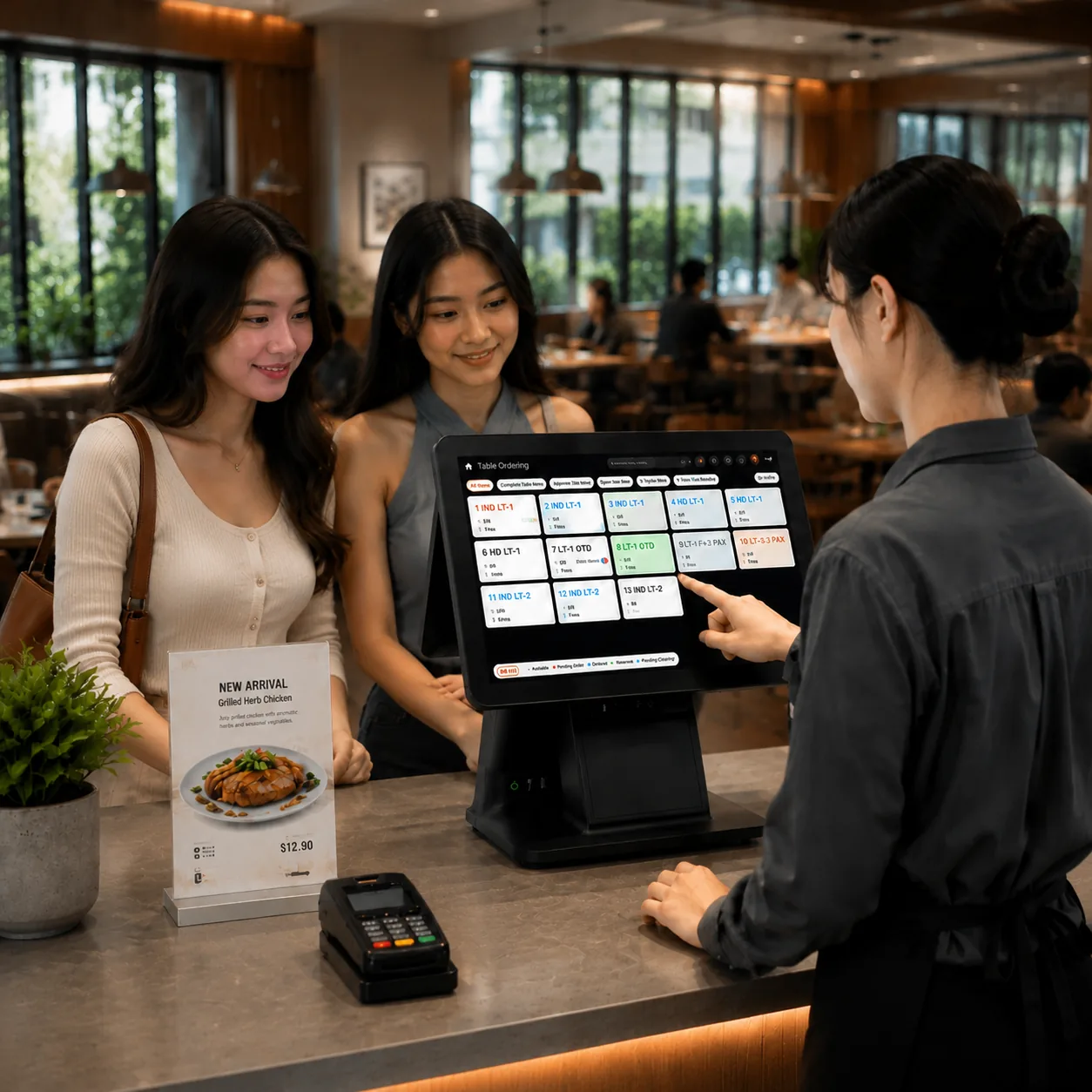 高峰期也顺手的 POS 收银