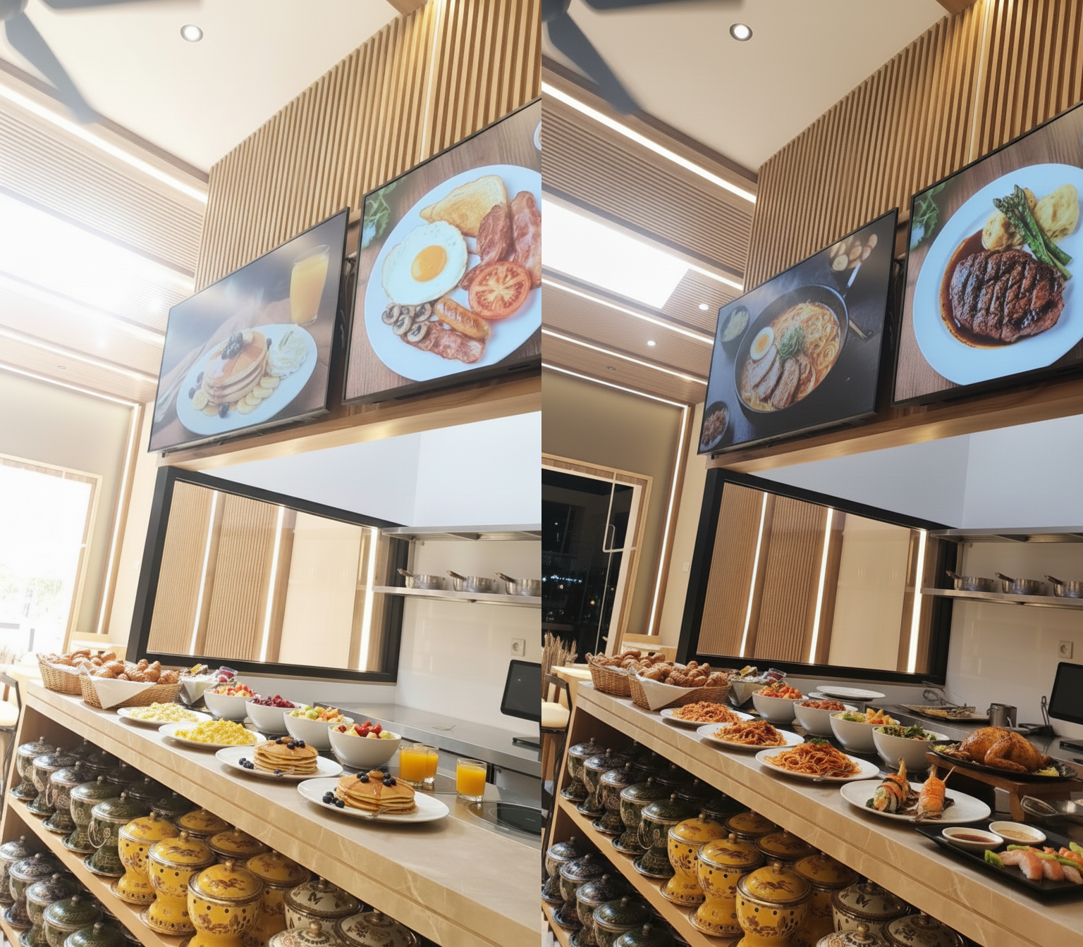 Backend content scheduling and group management interface